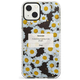 "Everything will be alright" iPhone Reminder Phone Case iPhone 13 Mini / Impact Case Blanc Space