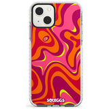 Hot Lava Phone Case iPhone 13 Mini / Impact Case Blanc Space