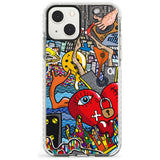 Crowd Tsunami Phone Case iPhone 13 Mini / Impact Case Blanc Space