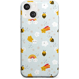 Sweet As Honey Patterns: Bees & Rainbows