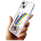 Personalised Hawaii Driving License Slim Phone Case for iPhone 13 & 13 Mini