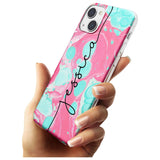 Personalised Turquoise & Pink - Marbled Custom Phone Case iPhone 15 Pro Max / Black Impact Case,iPhone 15 Plus / Black Impact Case,iPhone 15 Pro / Black Impact Case,iPhone 15 / Black Impact Case,iPhone 15 Pro Max / Impact Case,iPhone 15 Plus / Impact Case,iPhone 15 Pro / Impact Case,iPhone 15 / Impact Case,iPhone 15 Pro Max / Magsafe Black Impact Case,iPhone 15 Plus / Magsafe Black Impact Case,iPhone 15 Pro / Magsafe Black Impact Case,iPhone 15 / Magsafe Black Impact Case,iPhone 14 Pro Max / Black Impact Ca