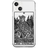 Personalised The Empress Tarot Card - Transparent Custom Phone Case iPhone 13 / Clear Case,iPhone 13 Mini / Clear Case,iPhone 14 / Clear Case,iPhone 14 Plus / Clear Case Blanc Space