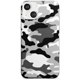 Grey Camo Slim Phone Case for iPhone 13 & 13 Mini