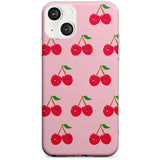 Cheeky Cherry Phone Case iPhone 13 Mini / Clear Case,iPhone 13 / Clear Case,iPhone 14 Plus / Clear Case,iPhone 14 / Clear Case Blanc Space