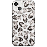 Cocker Spaniel (Black) Watercolour Dog Pattern Phone Case iPhone 13 / Clear Case,iPhone 13 Mini / Clear Case,iPhone 14 / Clear Case,iPhone 14 Plus / Clear Case Blanc Space