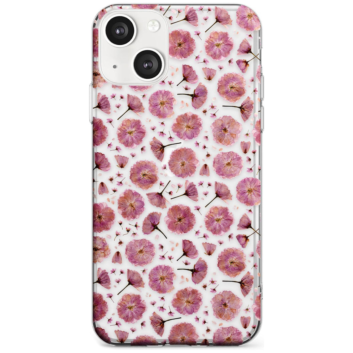 Pink Flowers & Blossoms Transparent Design