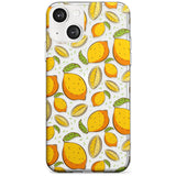 Lemon Pattern Slim Phone Case for iPhone 13 & 13 Mini