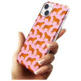 Tigers on Pink Pattern