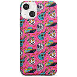 Pink Day of The Dead Pattern Slim Phone Case for iPhone 13 & 13 Mini