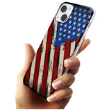 Distressed US Flag Slim Phone Case for iPhone 13 & 13 Mini