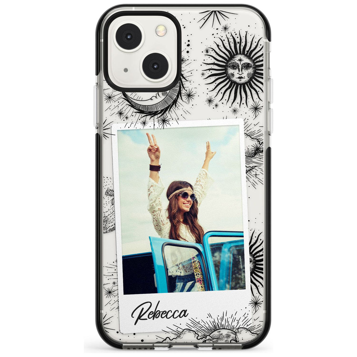 Personalised Snake Instant PhotoPhone Case for iPhone 13 Mini