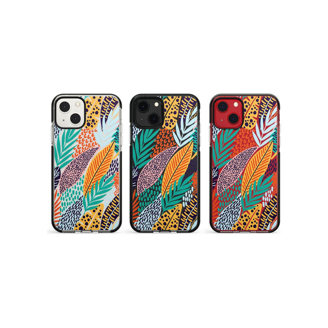 Abstract LeavesPhone Case for iPhone 13 Mini