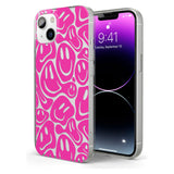 Blue Acid FacesPhone Case for iPhone 13 Mini