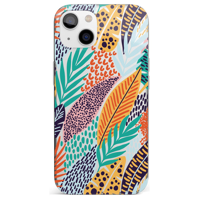 Abstract LeavesPhone Case for iPhone 13 Mini