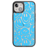 Blue Acid FacesPhone Case for iPhone 14