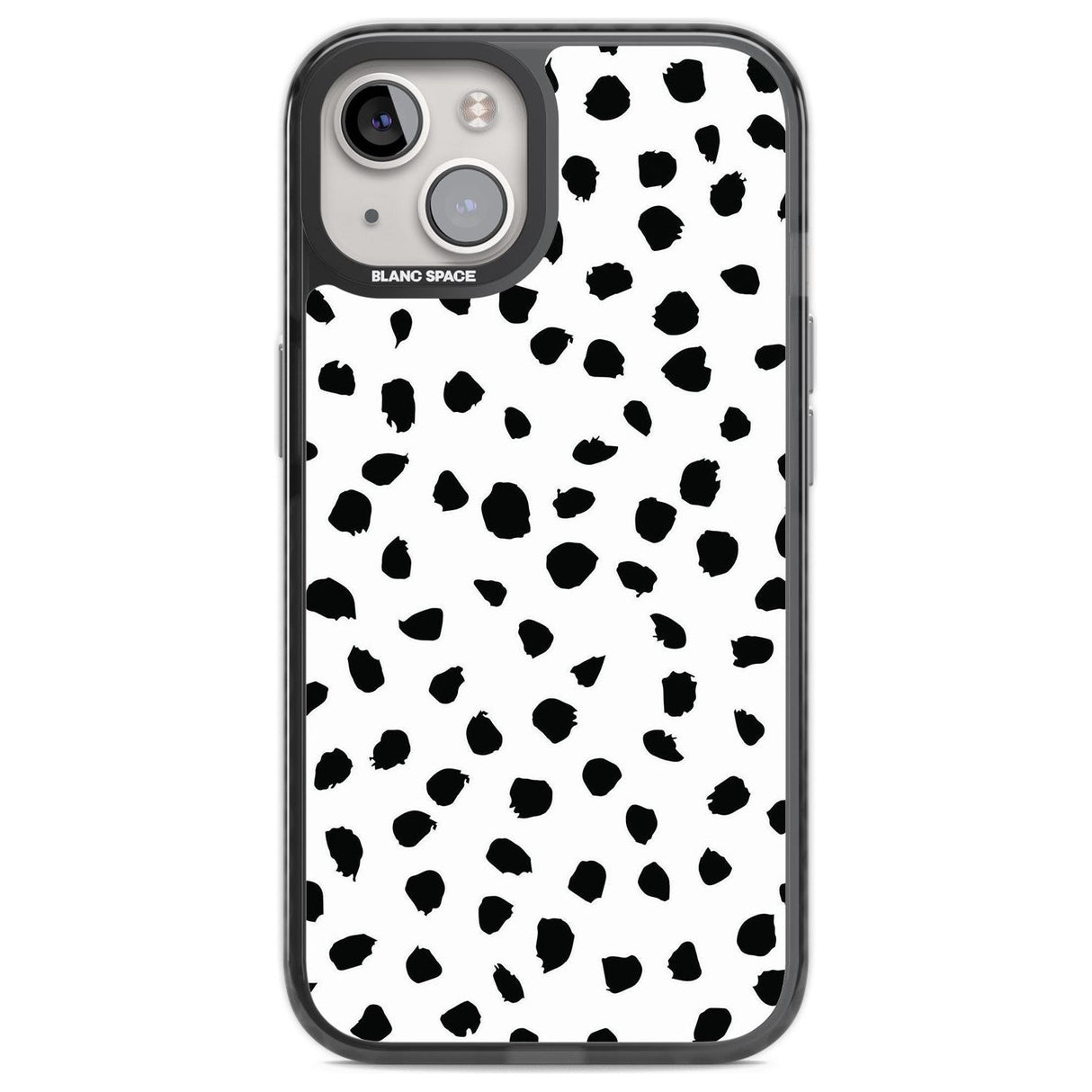 White Dalmatian Print