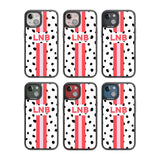 Personalised Polka & Pink Stripe Custom Phone Case iPhone 15 Pro Max / Black Impact Case,iPhone 15 Plus / Black Impact Case,iPhone 15 Pro / Black Impact Case,iPhone 15 / Black Impact Case,iPhone 15 Pro Max / Impact Case,iPhone 15 Plus / Impact Case,iPhone 15 Pro / Impact Case,iPhone 15 / Impact Case,iPhone 15 Pro Max / Magsafe Black Impact Case,iPhone 15 Plus / Magsafe Black Impact Case,iPhone 15 Pro / Magsafe Black Impact Case,iPhone 15 / Magsafe Black Impact Case,iPhone 14 Pro Max / Black Impact Case,iPho