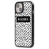 Personalised Black Bar & Dots Custom Phone Case iPhone 15 Pro Max / Black Impact Case,iPhone 15 Plus / Black Impact Case,iPhone 15 Pro / Black Impact Case,iPhone 15 / Black Impact Case,iPhone 15 Pro Max / Impact Case,iPhone 15 Plus / Impact Case,iPhone 15 Pro / Impact Case,iPhone 15 / Impact Case,iPhone 15 Pro Max / Magsafe Black Impact Case,iPhone 15 Plus / Magsafe Black Impact Case,iPhone 15 Pro / Magsafe Black Impact Case,iPhone 15 / Magsafe Black Impact Case,iPhone 14 Pro Max / Black Impact Case,iPhone 