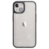 Personalised Spider Web Pattern Custom Phone Case iPhone 13 / Black Impact Case,iPhone 12 Pro / Black Impact Case,iPhone 12 / Black Impact Case,iPhone 14 / Black Impact Case,iPhone 15 Plus / Black Impact Case,iPhone 15 / Black Impact Case Blanc Space