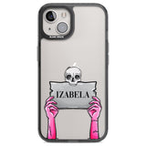 Personalised Grave Plaque Custom Phone Case iPhone 13 / Black Impact Case,iPhone 12 Pro / Black Impact Case,iPhone 12 / Black Impact Case,iPhone 14 / Black Impact Case,iPhone 15 Plus / Black Impact Case,iPhone 15 / Black Impact Case Blanc Space