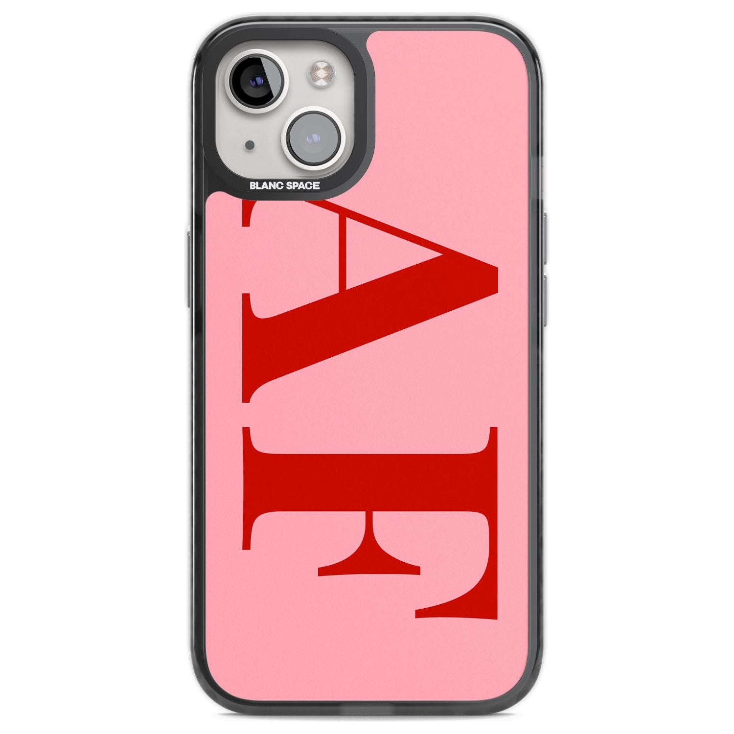 Personalised Red and Pink Phone Case iPhone 14 Case iPhone 