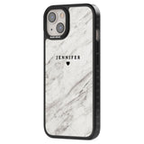 Personalised Light Grey & White Marble Texture Custom Phone Case iPhone 15 Pro Max / Black Impact Case,iPhone 15 Plus / Black Impact Case,iPhone 15 Pro / Black Impact Case,iPhone 15 / Black Impact Case,iPhone 15 Pro Max / Impact Case,iPhone 15 Plus / Impact Case,iPhone 15 Pro / Impact Case,iPhone 15 / Impact Case,iPhone 15 Pro Max / Magsafe Black Impact Case,iPhone 15 Plus / Magsafe Black Impact Case,iPhone 15 Pro / Magsafe Black Impact Case,iPhone 15 / Magsafe Black Impact Case,iPhone 14 Pro Max / Black Im