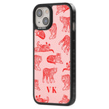 Personalised Red Tiger Outlines on Pink Custom Phone Case iPhone 15 Pro Max / Black Impact Case,iPhone 15 Plus / Black Impact Case,iPhone 15 Pro / Black Impact Case,iPhone 15 / Black Impact Case,iPhone 15 Pro Max / Impact Case,iPhone 15 Plus / Impact Case,iPhone 15 Pro / Impact Case,iPhone 15 / Impact Case,iPhone 15 Pro Max / Magsafe Black Impact Case,iPhone 15 Plus / Magsafe Black Impact Case,iPhone 15 Pro / Magsafe Black Impact Case,iPhone 15 / Magsafe Black Impact Case,iPhone 14 Pro Max / Black Impact Ca