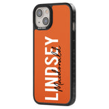 Personalised Bold Name: Orange Custom Phone Case iPhone 15 Pro Max / Black Impact Case,iPhone 15 Plus / Black Impact Case,iPhone 15 Pro / Black Impact Case,iPhone 15 / Black Impact Case,iPhone 15 Pro Max / Impact Case,iPhone 15 Plus / Impact Case,iPhone 15 Pro / Impact Case,iPhone 15 / Impact Case,iPhone 15 Pro Max / Magsafe Black Impact Case,iPhone 15 Plus / Magsafe Black Impact Case,iPhone 15 Pro / Magsafe Black Impact Case,iPhone 15 / Magsafe Black Impact Case,iPhone 14 Pro Max / Black Impact Case,iPhone