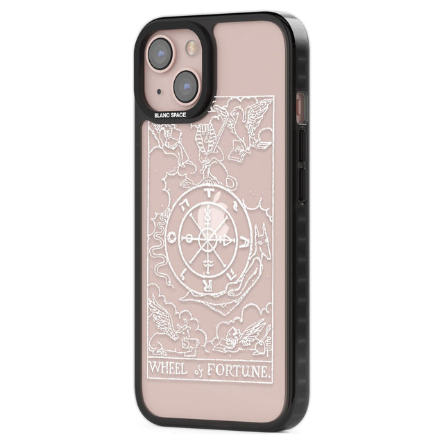 Personalised Wheel of Fortune Tarot Card - White Transparent Custom Phone Case iPhone 15 Pro Max / Black Impact Case,iPhone 15 Plus / Black Impact Case,iPhone 15 Pro / Black Impact Case,iPhone 15 / Black Impact Case,iPhone 15 Pro Max / Impact Case,iPhone 15 Plus / Impact Case,iPhone 15 Pro / Impact Case,iPhone 15 / Impact Case,iPhone 15 Pro Max / Magsafe Black Impact Case,iPhone 15 Plus / Magsafe Black Impact Case,iPhone 15 Pro / Magsafe Black Impact Case,iPhone 15 / Magsafe Black Impact Case,iPhone 14 Pro 