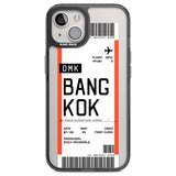 Personalised Bangkok Boarding Pass Custom Phone Case iPhone 12 / Black Impact Case,iPhone 13 / Black Impact Case,iPhone 12 Pro / Black Impact Case,iPhone 14 / Black Impact Case,iPhone 15 Plus / Black Impact Case,iPhone 15 / Black Impact Case Blanc Space