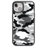 Grey Camo Phone Case iPhone 13 / Black Impact Case,iPhone 12 Pro / Black Impact Case,iPhone 12 / Black Impact Case,iPhone 14 / Black Impact Case,iPhone 15 Plus / Black Impact Case,iPhone 15 / Black Impact Case Blanc Space