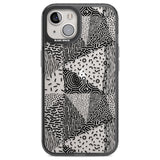 Pattern Mashup (Black) Phone Case iPhone 12 / Black Impact Case,iPhone 13 / Black Impact Case,iPhone 12 Pro / Black Impact Case,iPhone 14 / Black Impact Case,iPhone 15 Plus / Black Impact Case,iPhone 15 / Black Impact Case Blanc Space