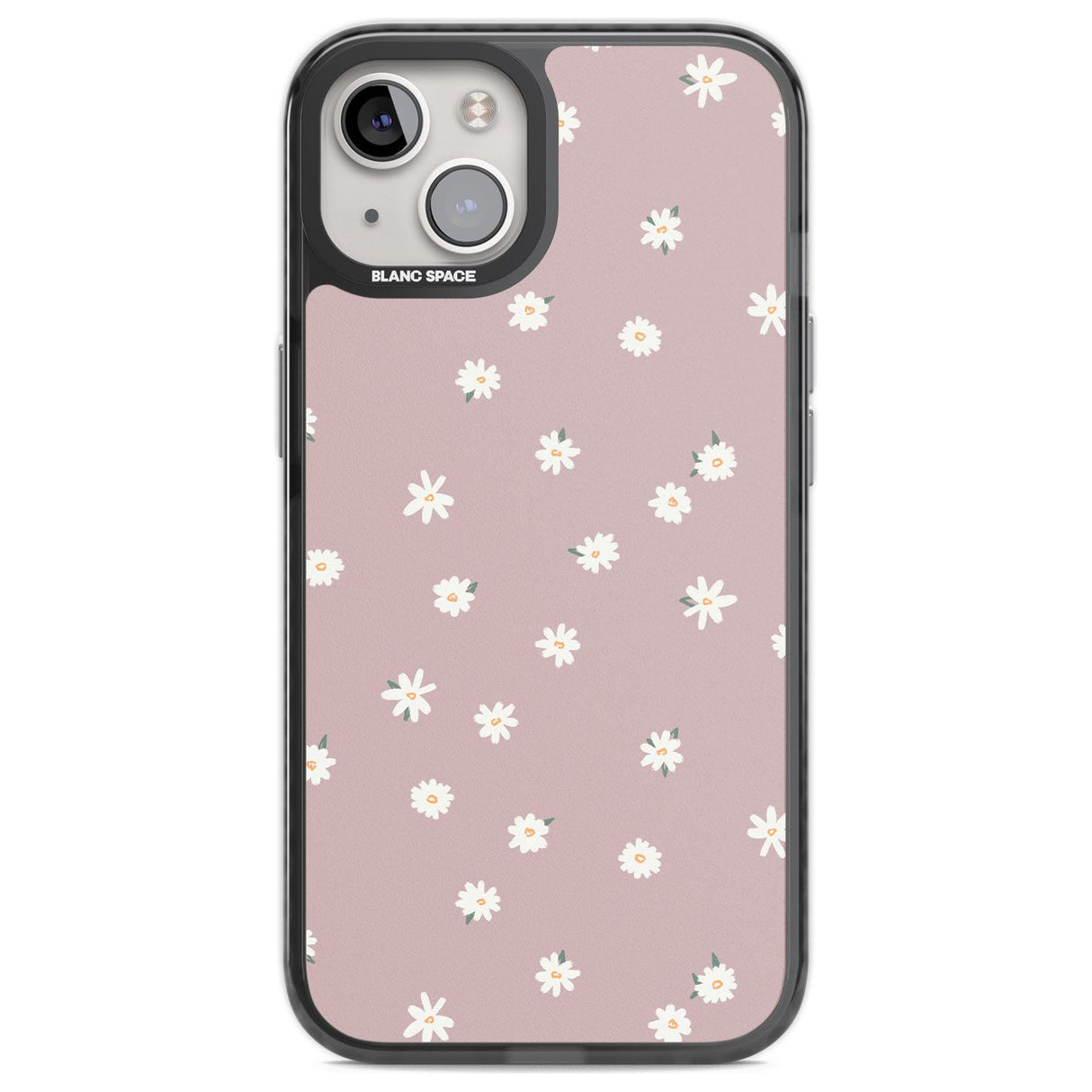 Dark Pink Cute Floral Design Phone Case iPhone 12 / Black Impact Case,iPhone 13 / Black Impact Case,iPhone 12 Pro / Black Impact Case,iPhone 14 / Black Impact Case,iPhone 15 Plus / Black Impact Case,iPhone 15 / Black Impact Case Blanc Space