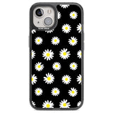 White Daisy Pattern (Black)