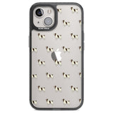 English Springer Spaniel Dog Pattern Clear Phone Case iPhone 12 / Black Impact Case,iPhone 13 / Black Impact Case,iPhone 12 Pro / Black Impact Case,iPhone 14 / Black Impact Case,iPhone 15 Plus / Black Impact Case,iPhone 15 / Black Impact Case Blanc Space