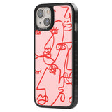 Abstract Continuous Line Faces Red on Pink Phone Case iPhone 15 Pro Max / Black Impact Case,iPhone 15 Plus / Black Impact Case,iPhone 15 Pro / Black Impact Case,iPhone 15 / Black Impact Case,iPhone 15 Pro Max / Impact Case,iPhone 15 Plus / Impact Case,iPhone 15 Pro / Impact Case,iPhone 15 / Impact Case,iPhone 15 Pro Max / Magsafe Black Impact Case,iPhone 15 Plus / Magsafe Black Impact Case,iPhone 15 Pro / Magsafe Black Impact Case,iPhone 15 / Magsafe Black Impact Case,iPhone 14 Pro Max / Black Impact Case,i