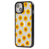 Sunflowers Transparent Pattern