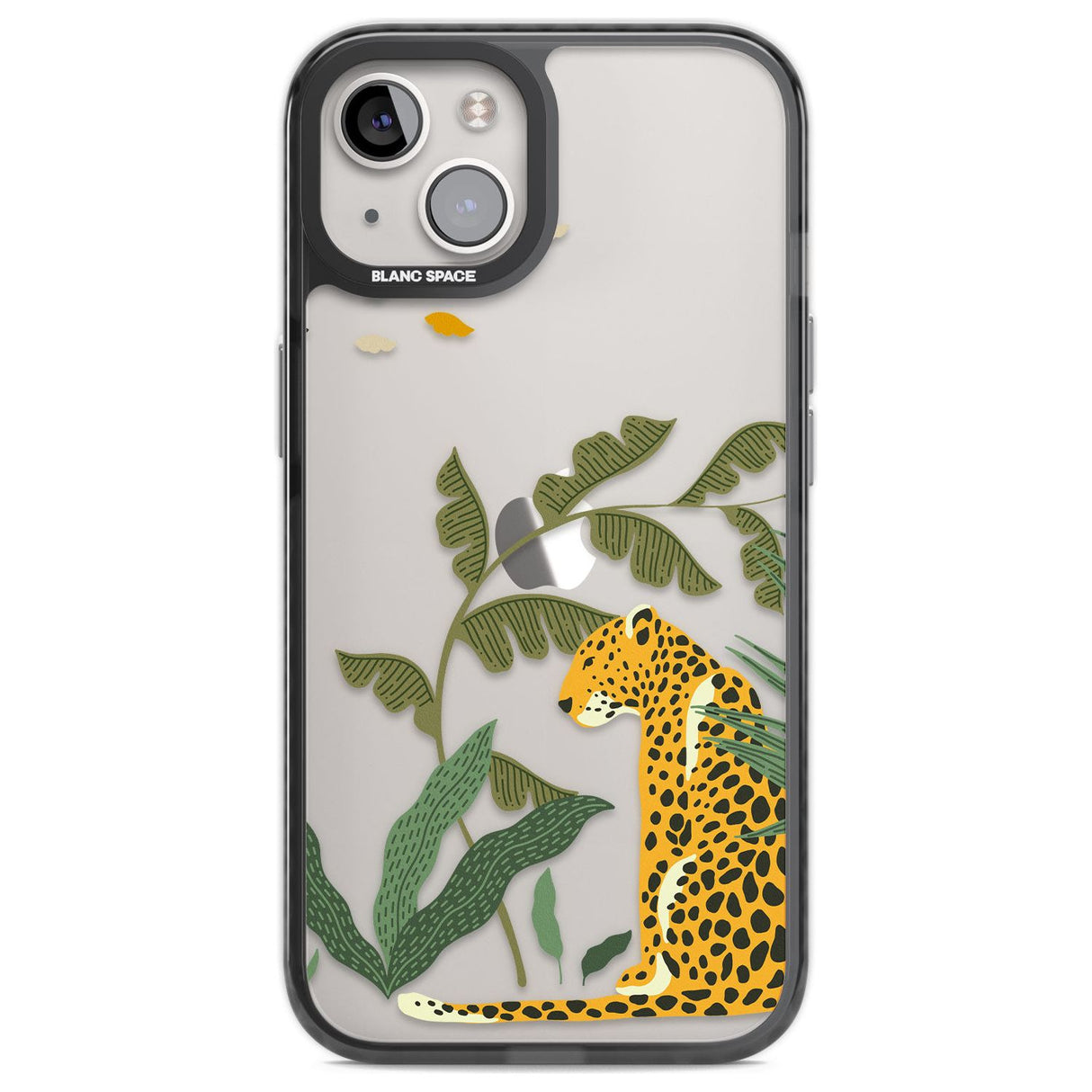 Large Jaguar Clear Jungle Cat Pattern Phone Case iPhone 12 / Black Impact Case,iPhone 13 / Black Impact Case,iPhone 12 Pro / Black Impact Case,iPhone 14 / Black Impact Case,iPhone 15 Plus / Black Impact Case,iPhone 15 / Black Impact Case Blanc Space