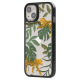 Two Jaguars & Foliage Jungle Cat Pattern