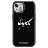 Dark NASA Meatball Phone Case iPhone 13 / Black Impact Case,iPhone 12 Pro / Black Impact Case,iPhone 12 / Black Impact Case,iPhone 14 / Black Impact Case,iPhone 15 Plus / Black Impact Case,iPhone 15 / Black Impact Case Blanc Space