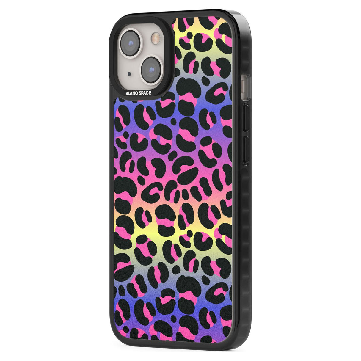 Rainbow Gradient Leopard Print