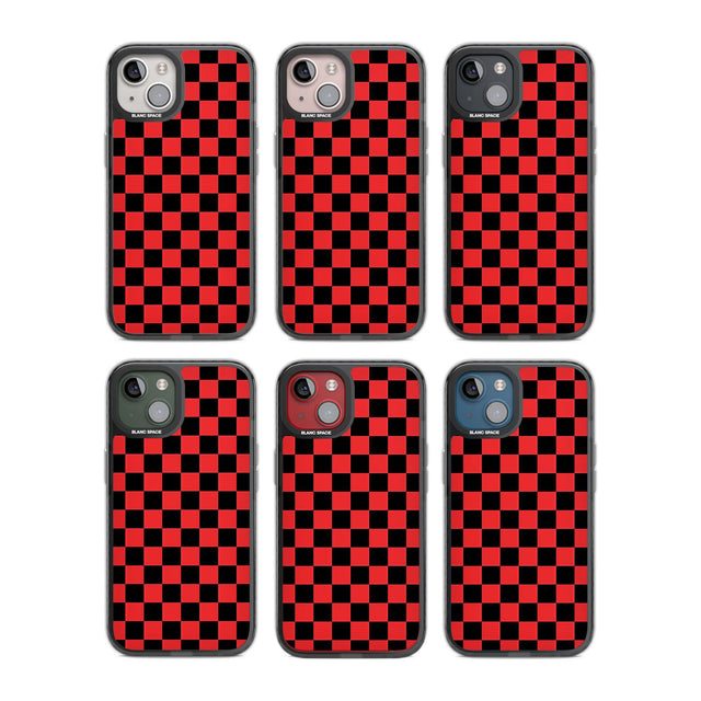 Red Black Checkered