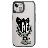 Faded Feline Phone Case iPhone 13 / Black Impact Case,iPhone 12 Pro / Black Impact Case,iPhone 12 / Black Impact Case,iPhone 14 / Black Impact Case,iPhone 15 Plus / Black Impact Case,iPhone 15 / Black Impact Case Blanc Space