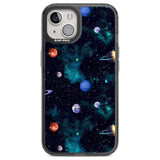 Deep Space Phone Case iPhone 13 / Black Impact Case,iPhone 14 / Black Impact Case,iPhone 15 / Black Impact Case,iPhone 15 Plus / Black Impact Case Blanc Space