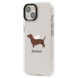 Personalised Hand Painted Sausage Dog Custom Phone Case iPhone 15 Pro Max / Black Impact Case,iPhone 15 Plus / Black Impact Case,iPhone 15 Pro / Black Impact Case,iPhone 15 / Black Impact Case,iPhone 15 Pro Max / Impact Case,iPhone 15 Plus / Impact Case,iPhone 15 Pro / Impact Case,iPhone 15 / Impact Case,iPhone 15 Pro Max / Magsafe Black Impact Case,iPhone 15 Plus / Magsafe Black Impact Case,iPhone 15 Pro / Magsafe Black Impact Case,iPhone 15 / Magsafe Black Impact Case,iPhone 14 Pro Max / Black Impact Case