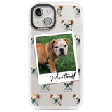 Personalised English Bulldog - Dog Photo Custom Phone Case iPhone 13 / Impact Case,iPhone 14 / Impact Case,iPhone 15 Plus / Impact Case,iPhone 15 / Impact Case Blanc Space