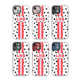 Personalised Polka & Pink Stripe Custom Phone Case iPhone 15 Pro Max / Black Impact Case,iPhone 15 Plus / Black Impact Case,iPhone 15 Pro / Black Impact Case,iPhone 15 / Black Impact Case,iPhone 15 Pro Max / Impact Case,iPhone 15 Plus / Impact Case,iPhone 15 Pro / Impact Case,iPhone 15 / Impact Case,iPhone 15 Pro Max / Magsafe Black Impact Case,iPhone 15 Plus / Magsafe Black Impact Case,iPhone 15 Pro / Magsafe Black Impact Case,iPhone 15 / Magsafe Black Impact Case,iPhone 14 Pro Max / Black Impact Case,iPho