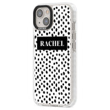 Personalised Black Bar & Dots Custom Phone Case iPhone 15 Pro Max / Black Impact Case,iPhone 15 Plus / Black Impact Case,iPhone 15 Pro / Black Impact Case,iPhone 15 / Black Impact Case,iPhone 15 Pro Max / Impact Case,iPhone 15 Plus / Impact Case,iPhone 15 Pro / Impact Case,iPhone 15 / Impact Case,iPhone 15 Pro Max / Magsafe Black Impact Case,iPhone 15 Plus / Magsafe Black Impact Case,iPhone 15 Pro / Magsafe Black Impact Case,iPhone 15 / Magsafe Black Impact Case,iPhone 14 Pro Max / Black Impact Case,iPhone 