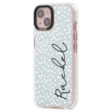 Personalised Vertical Cursive & Dots Custom Phone Case iPhone 15 Pro Max / Black Impact Case,iPhone 15 Plus / Black Impact Case,iPhone 15 Pro / Black Impact Case,iPhone 15 / Black Impact Case,iPhone 15 Pro Max / Impact Case,iPhone 15 Plus / Impact Case,iPhone 15 Pro / Impact Case,iPhone 15 / Impact Case,iPhone 15 Pro Max / Magsafe Black Impact Case,iPhone 15 Plus / Magsafe Black Impact Case,iPhone 15 Pro / Magsafe Black Impact Case,iPhone 15 / Magsafe Black Impact Case,iPhone 14 Pro Max / Black Impact Case,